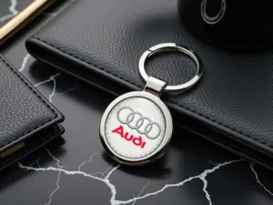 Audi Portachiavi Metallo Pro Design Logo Stile